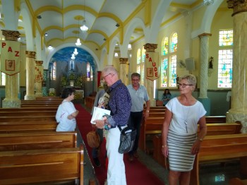 Familiares de Pe. Eustáquio visitam a paróquia